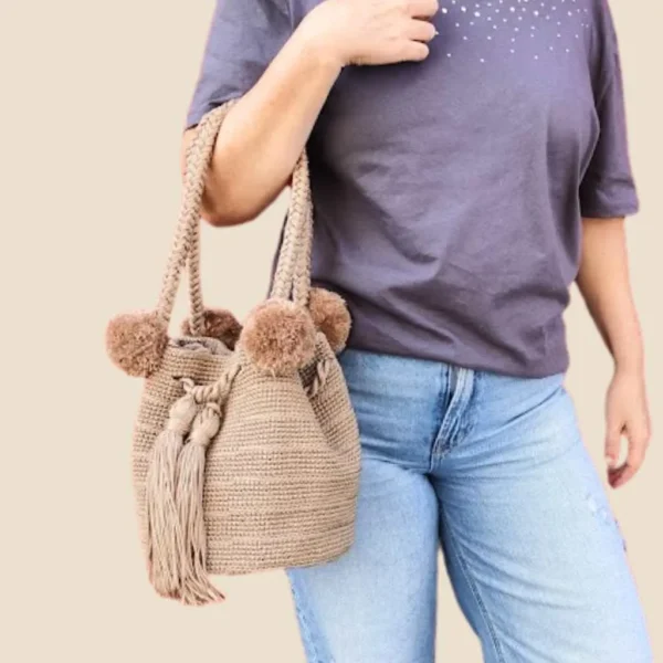 Bolsa besalu beige