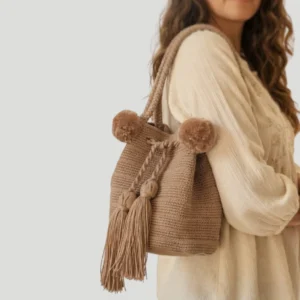 bolsa besalú beige
