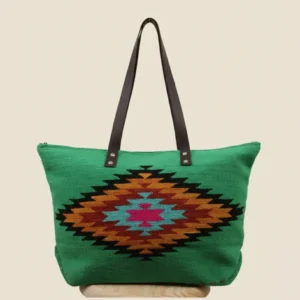bolsa de viaje color verde