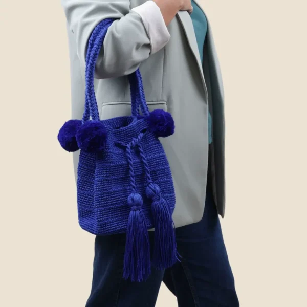 Bolsa Besalú Azul - Imagen 2