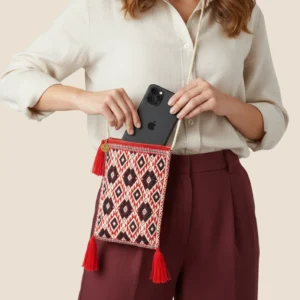 bolsita artesanal para tel