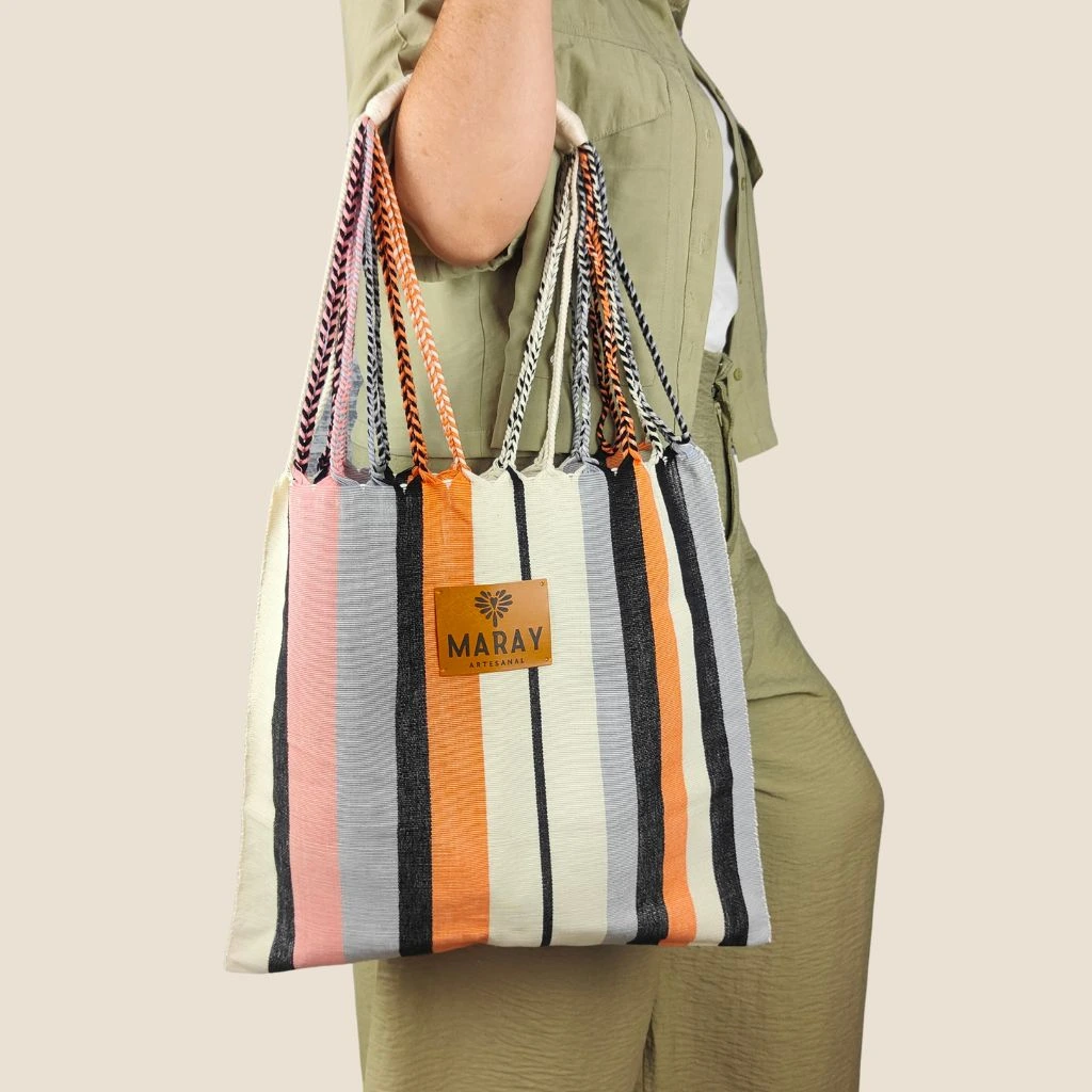 Tote bonito y práctico de colores