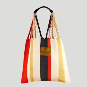 bolsa de telar hecha a mano