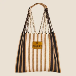 bolsa elegante de telar
