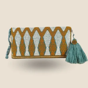 cartera de telar mediana para mujer