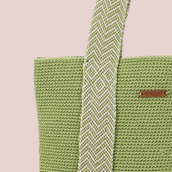 Bolsa verde manzana
