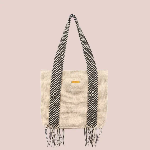 Bolsa tote hueso