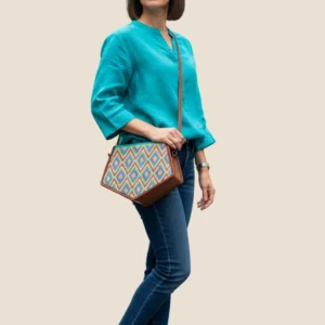 bolsa de piel boho chic