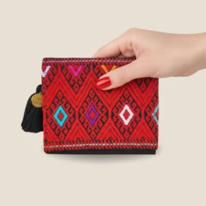 Cartera mini roja