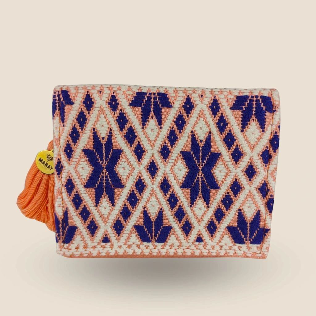 cartera mini rosa