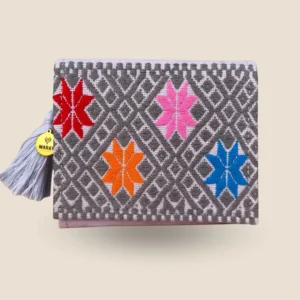 cartera pequeña de telar