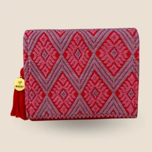 cartera roja mini