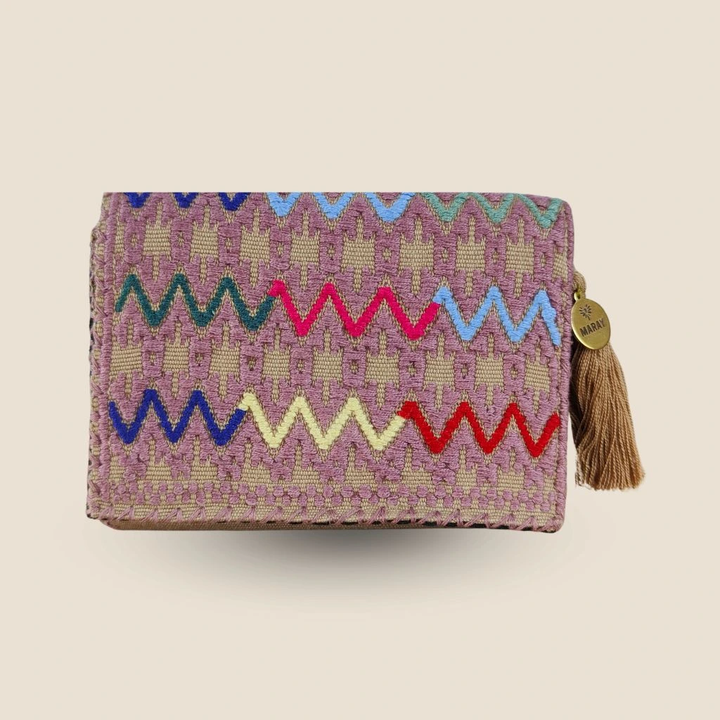 cartera mini multicolor