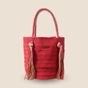 Bolsa mujer tejida