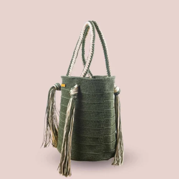 Bolsa tejida