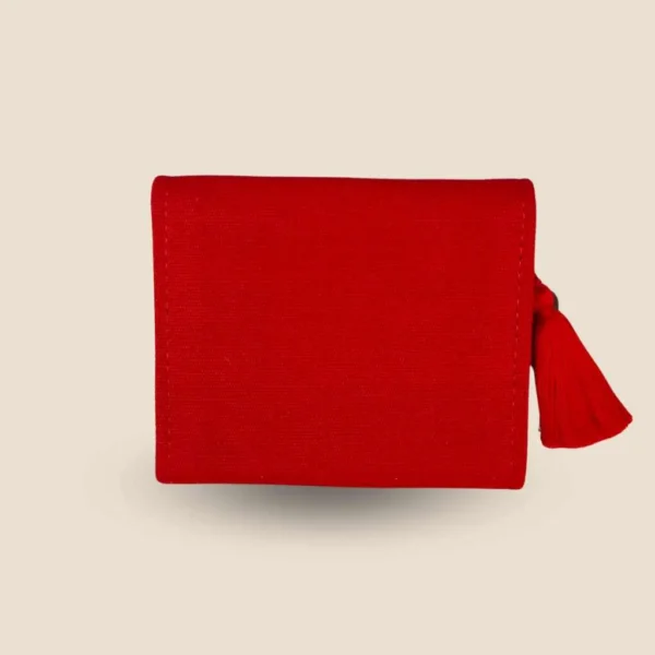 Cartera pequeña artesanal