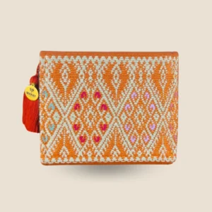 cartera mini naranja