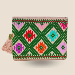 cartera pequeña artesanal