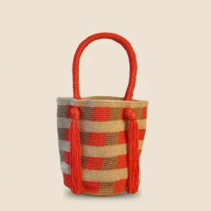 Bolsa coral mujer