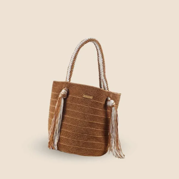 Bolsa mujer tejida