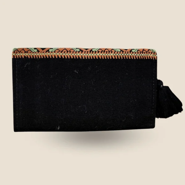 cartera artesanal tipo clutch