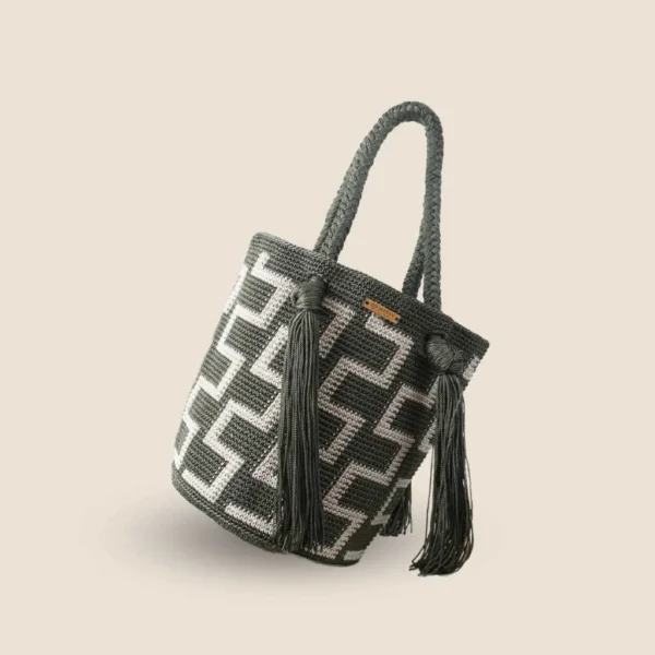 Bolsa Deia Greca Oliva - Imagen 3