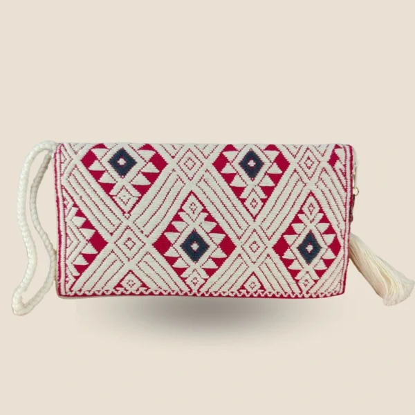 cartera artesanal hermosa
