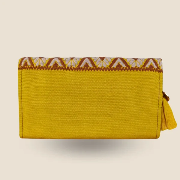 cartera mostaza
