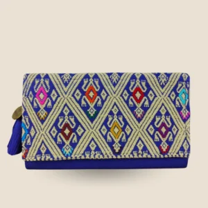 clutch azul rey