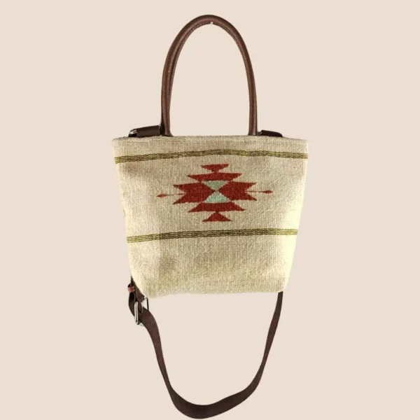 Bolsa lana hueso oaxaca