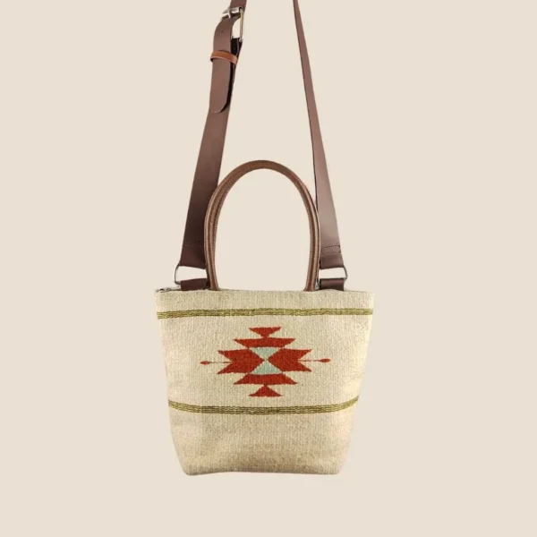 Bolsa lana telar