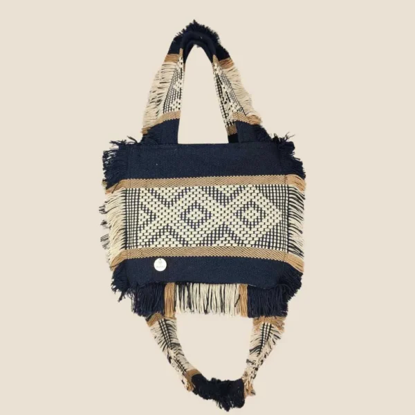 Bolsa telar tejida