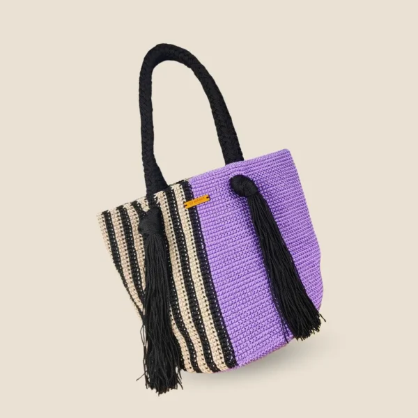 bolsa duo morada