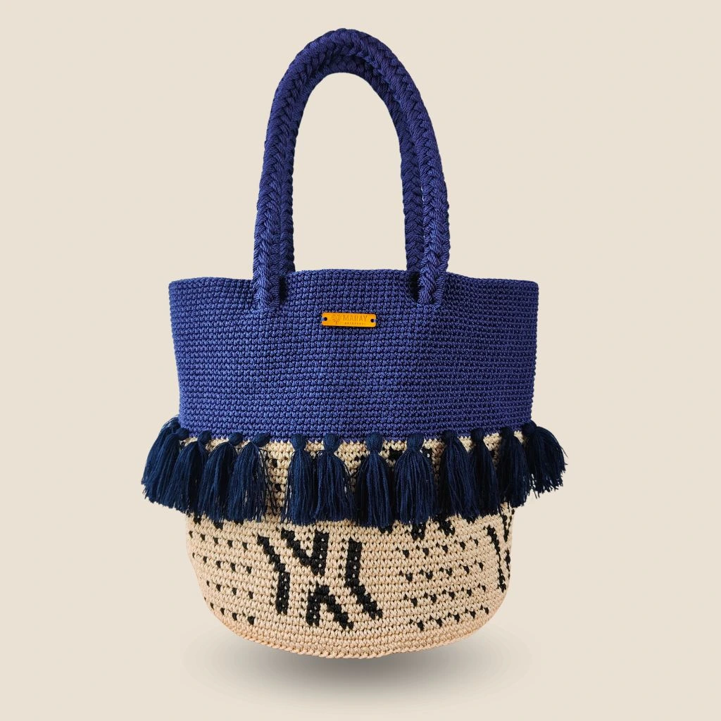 bolsa flecos marino