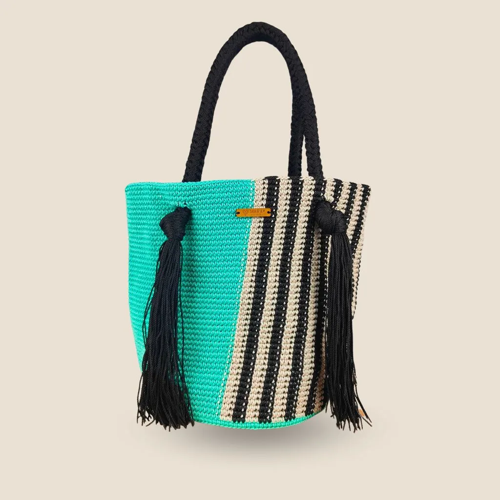 bolsa turquesa