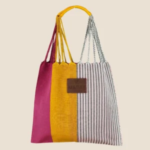 bolsa colores vibrantes artesanal