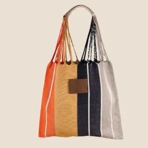 bolsa de telar de cintura tote
