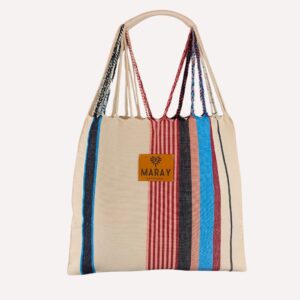 bolsa rayada bonita