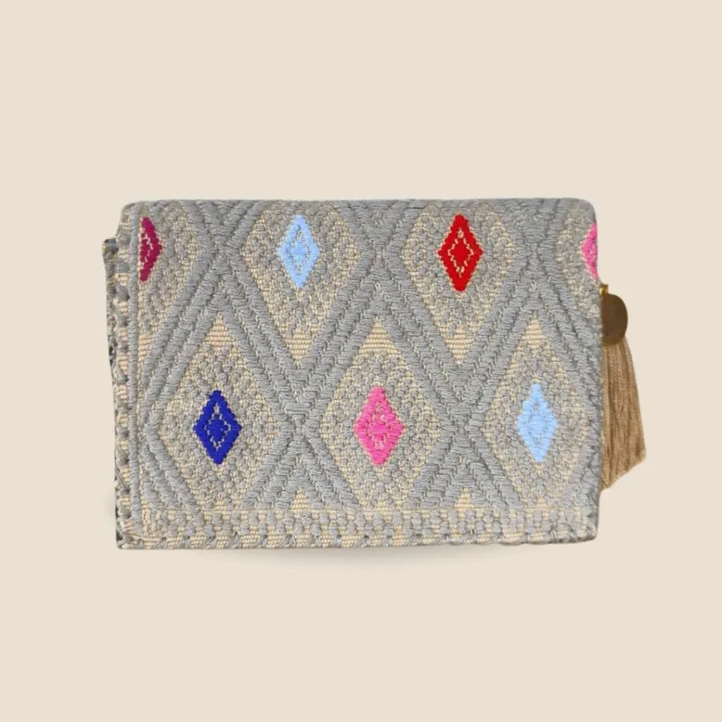 Cartera mujer artesanal