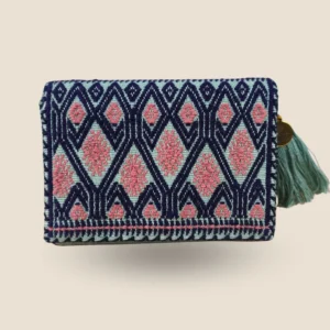 cartera mini colores turquesa